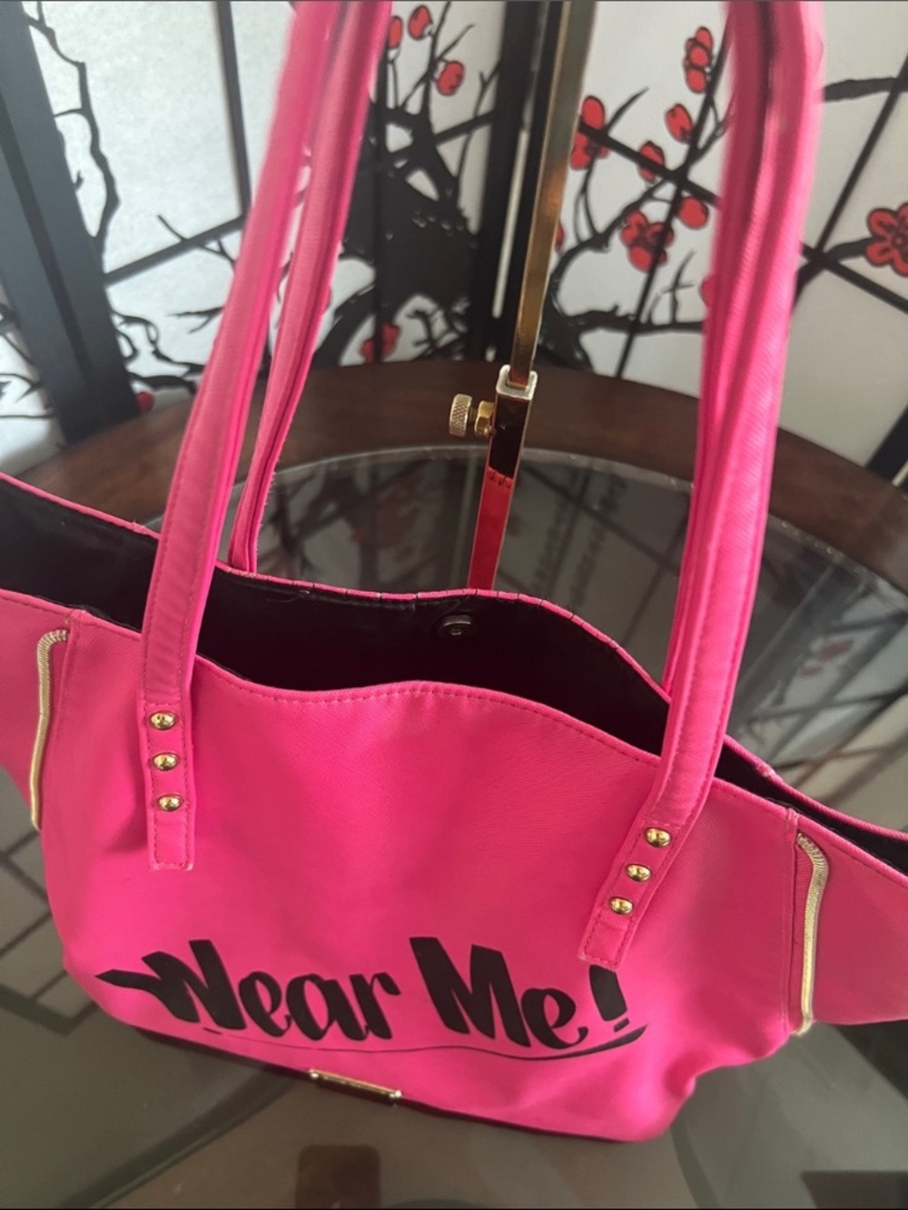 Juicy Couture Hot Pink 'Wear Me!' Tote - Picture 3 of 7
